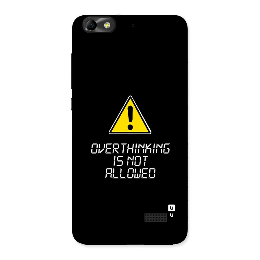 Over Thinking Back Case for Honor 4C