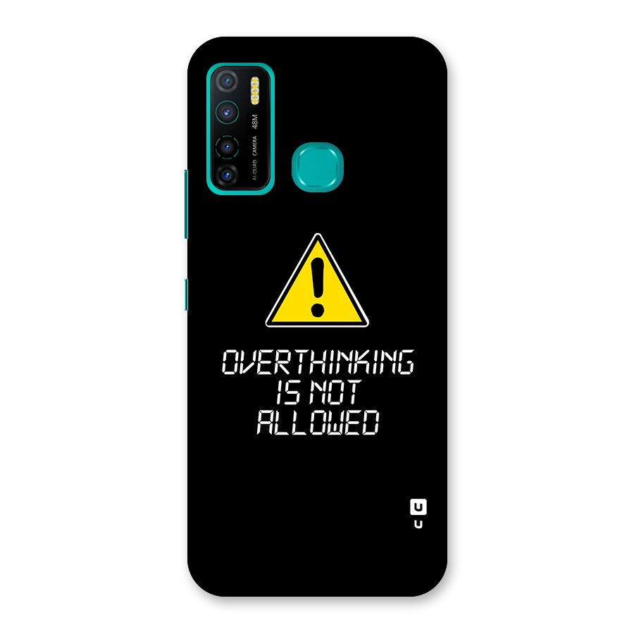 Over Thinking Back Case for Infinix Hot 9 Pro