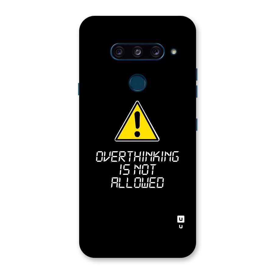 Over Thinking Back Case for LG  V40 ThinQ