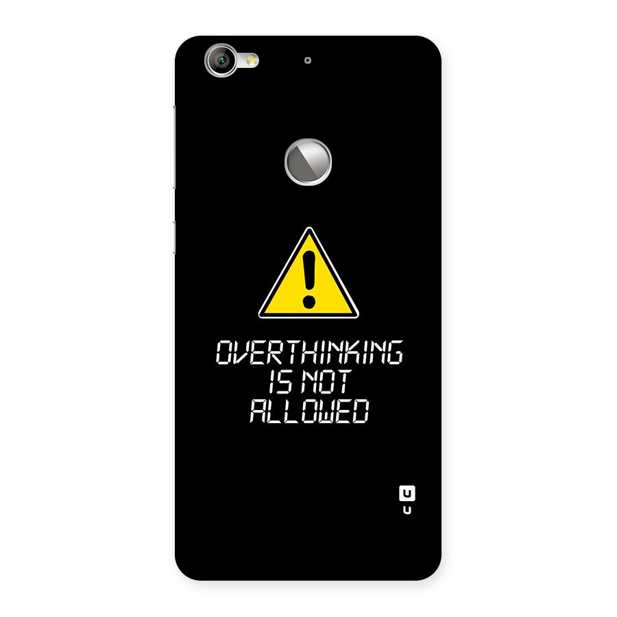 Over Thinking Back Case for Le 1S