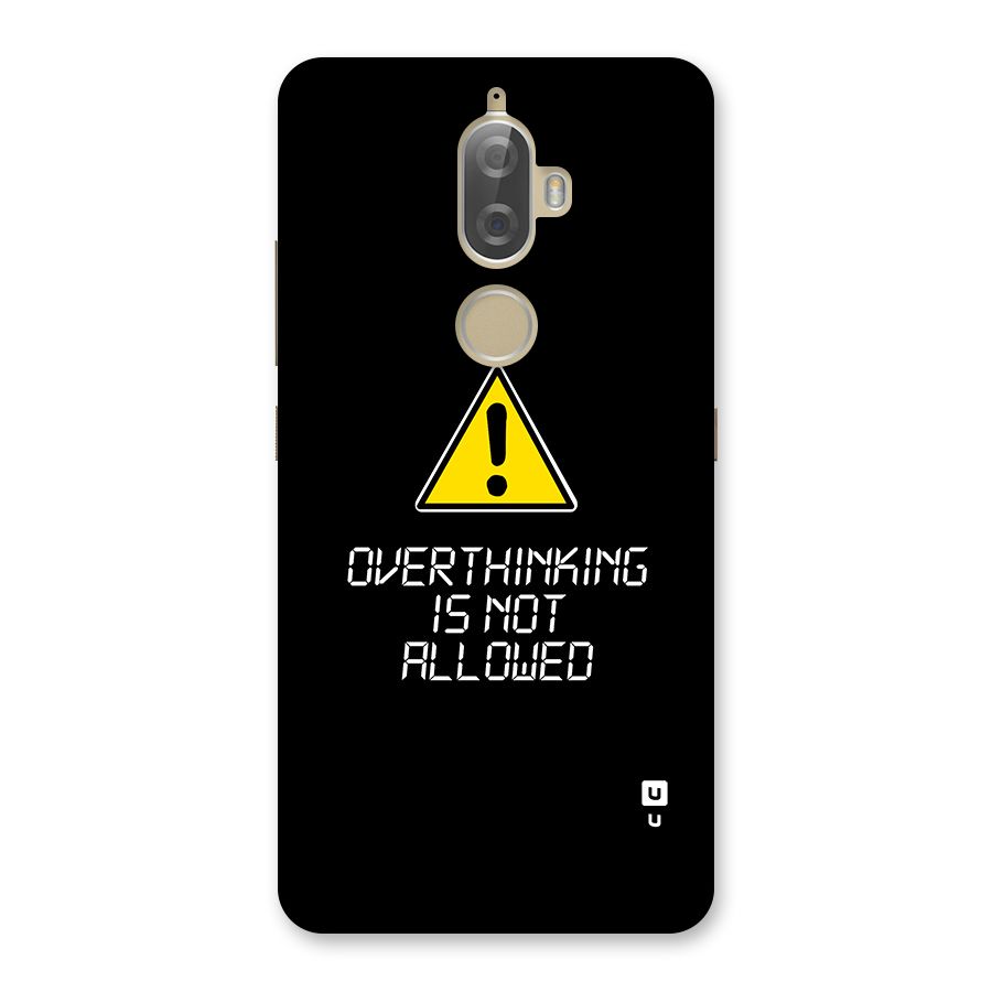 Over Thinking Back Case for Lenovo K8 Plus