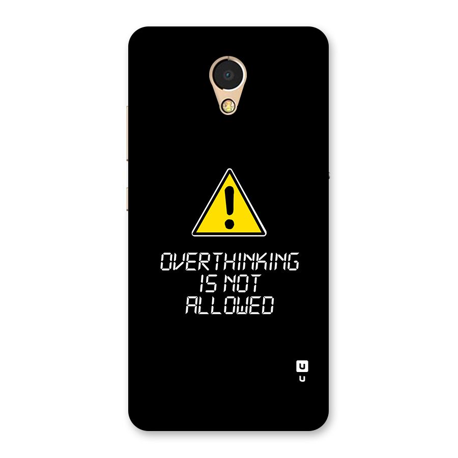 Over Thinking Back Case for Lenovo P2