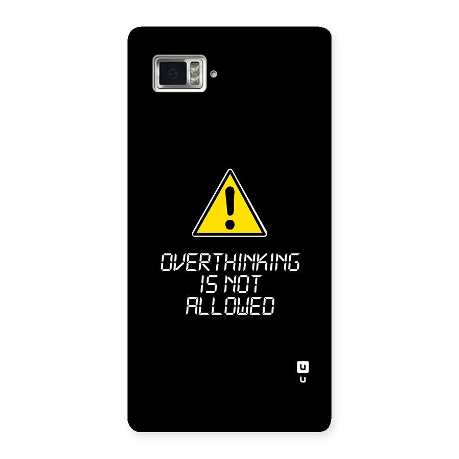 Over Thinking Back Case for Lenovo Vibe Z2 Pro K920
