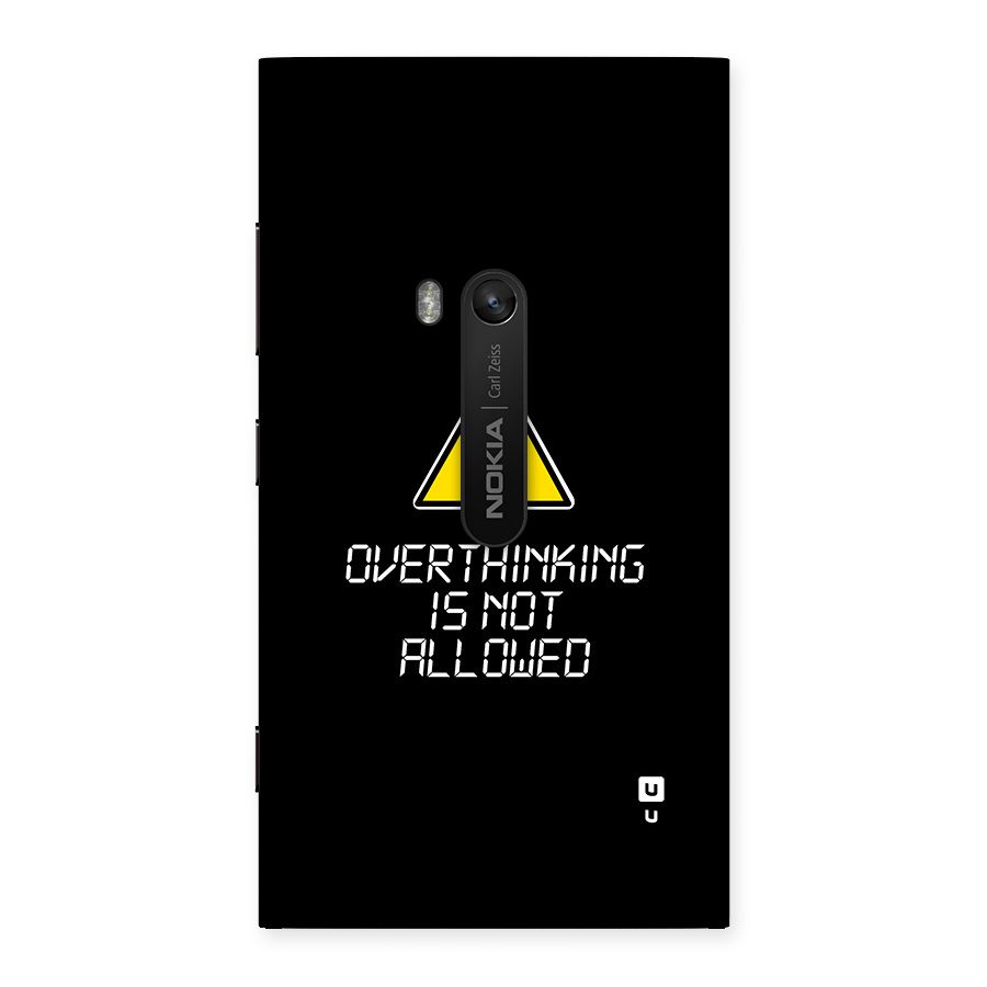Over Thinking Back Case for Lumia 920