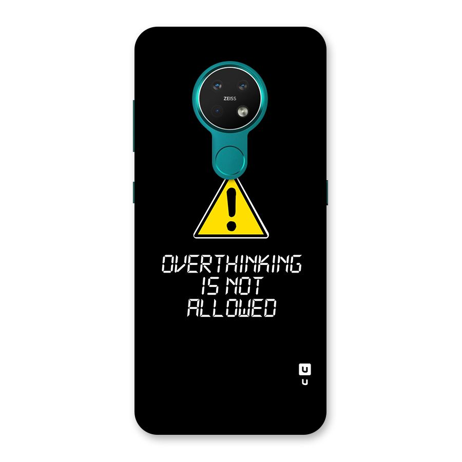 Over Thinking Back Case for Nokia 7.2