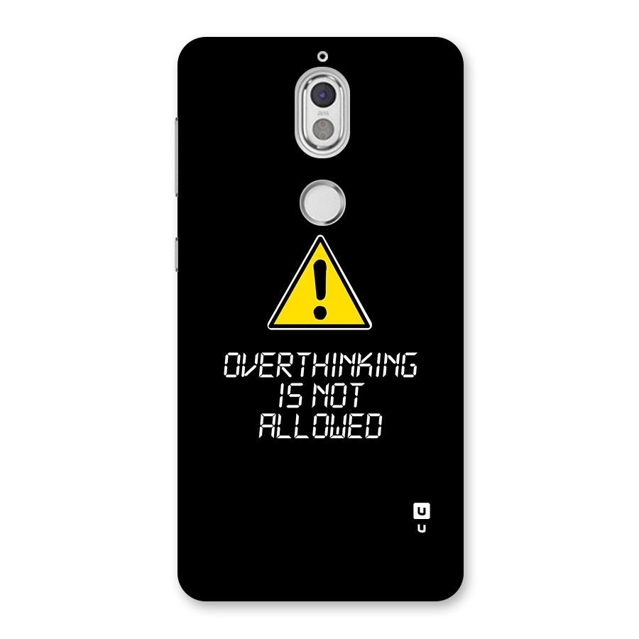 Over Thinking Back Case for Nokia 7