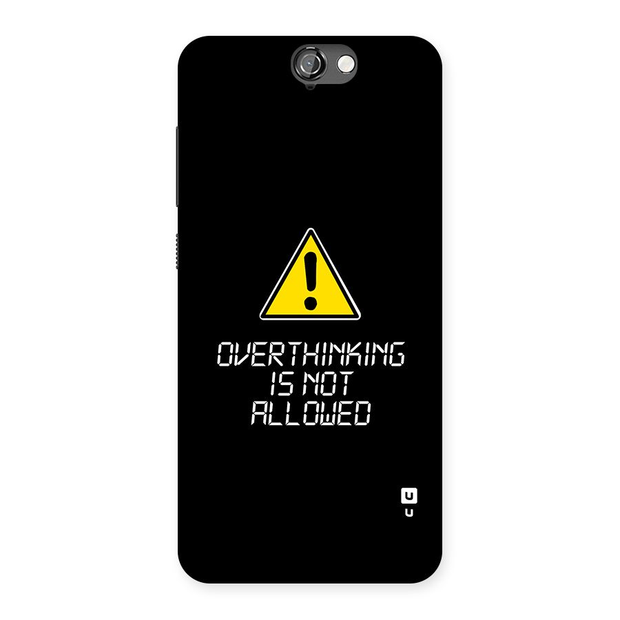 Over Thinking Back Case for One A9