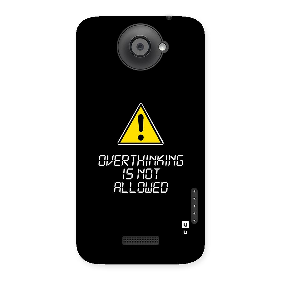 Over Thinking Back Case for One X