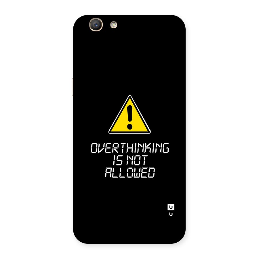 Over Thinking Back Case for Oppo A59