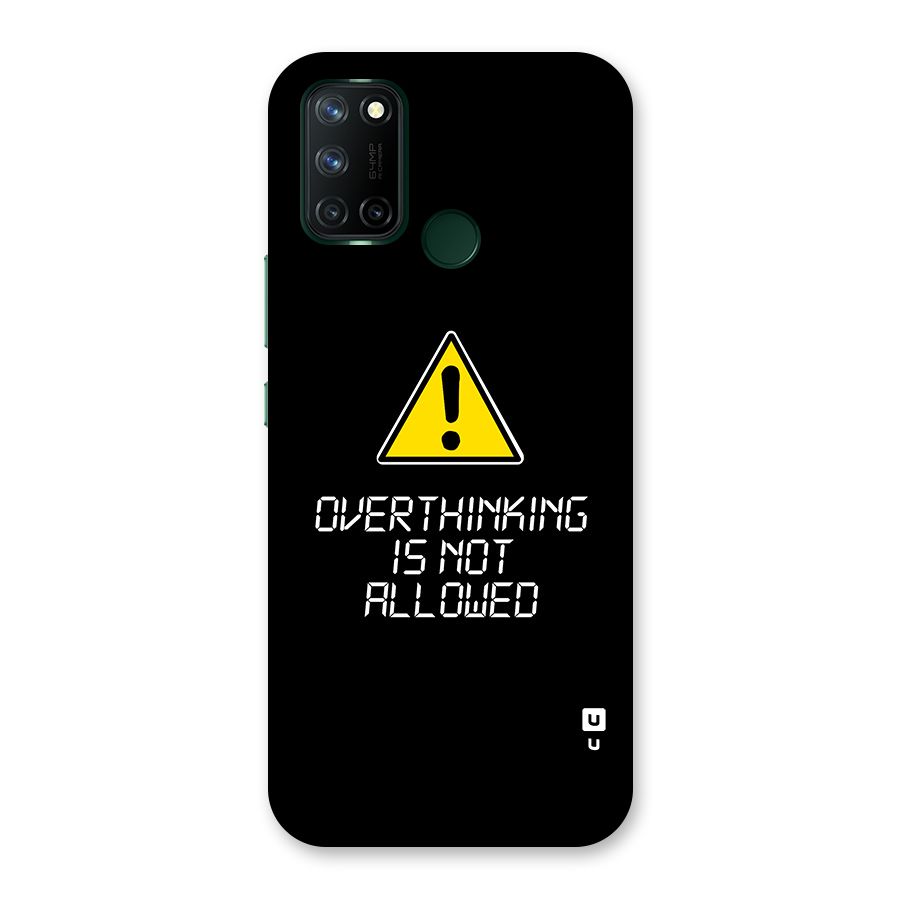 Over Thinking Back Case for Realme 7i