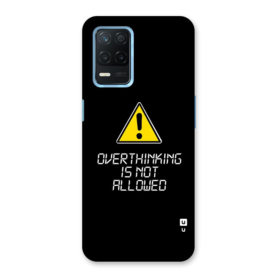 Over Thinking Back Case for Realme 8s 5G