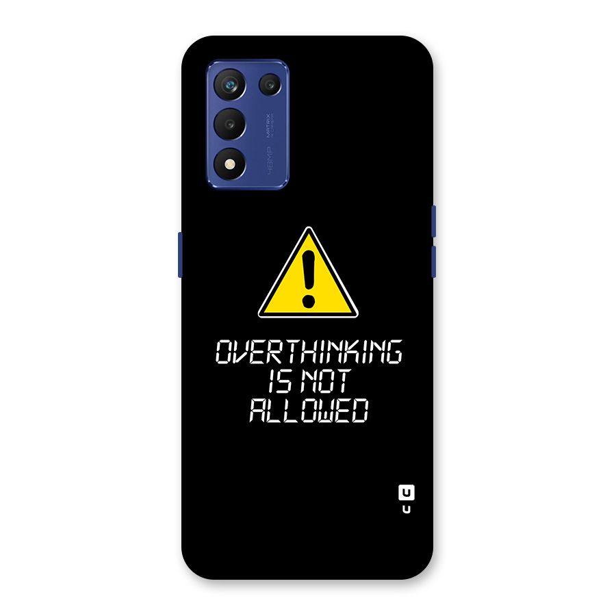 Over Thinking Back Case for Realme 9 5G Speed