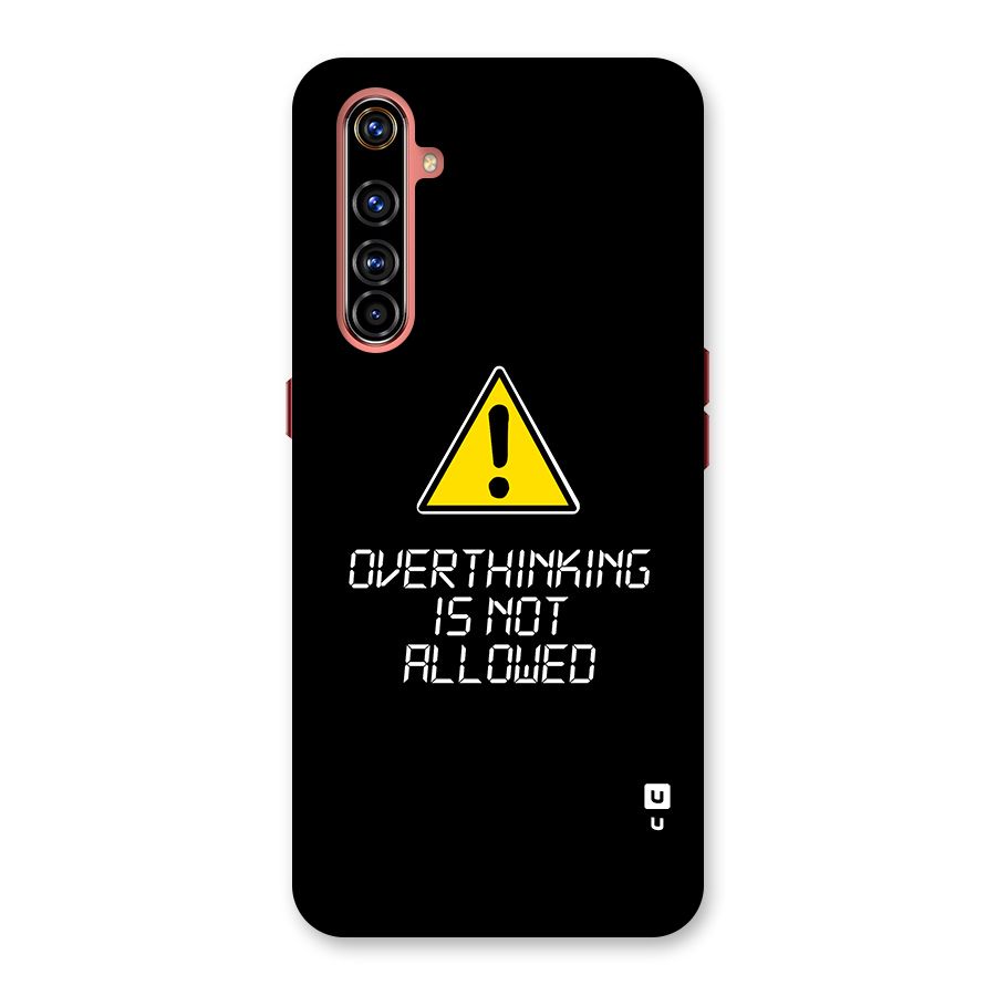 Over Thinking Back Case for Realme X50 Pro