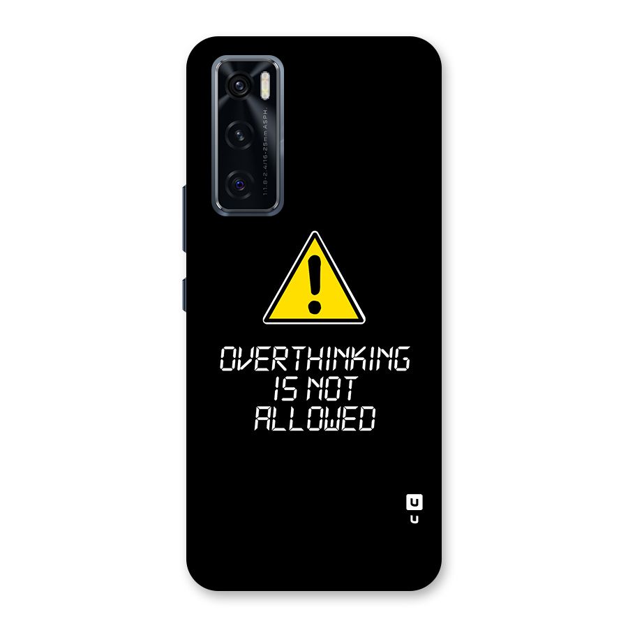 Over Thinking Back Case for Vivo V20 SE