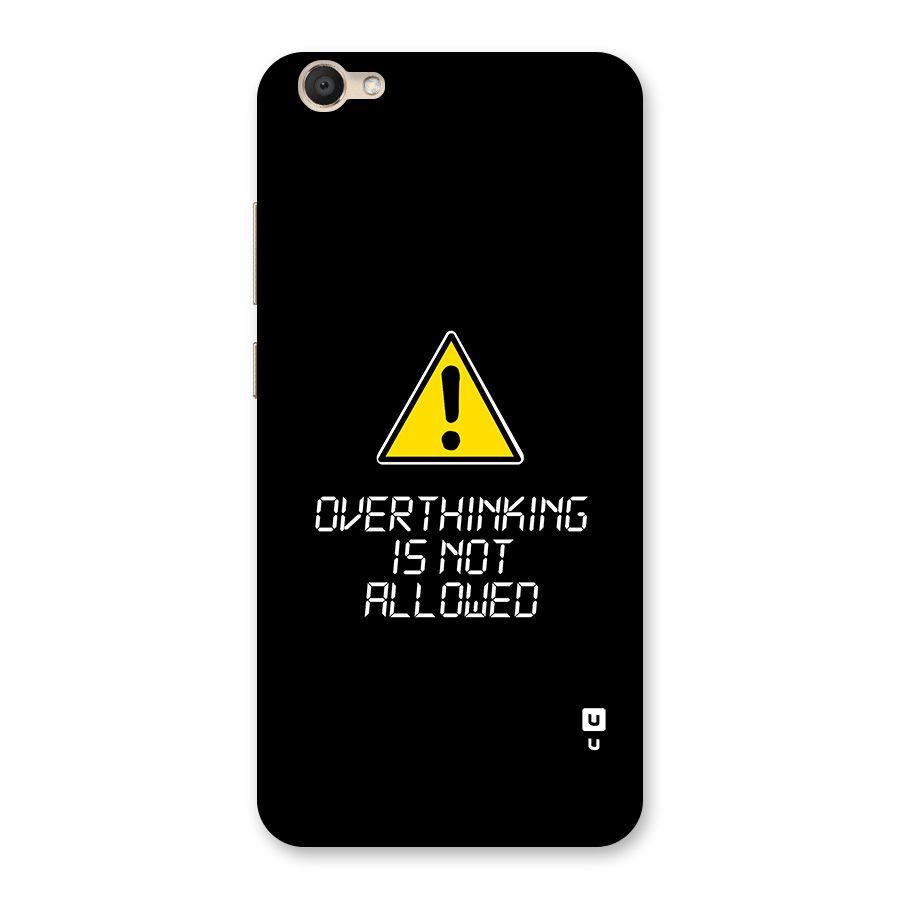Over Thinking Back Case for Vivo V5