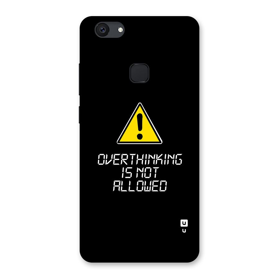 Over Thinking Back Case for Vivo V7 Plus