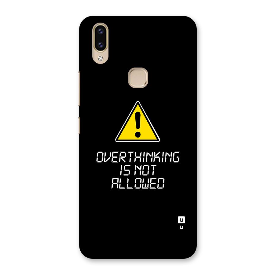 Over Thinking Back Case for Vivo V9 Youth