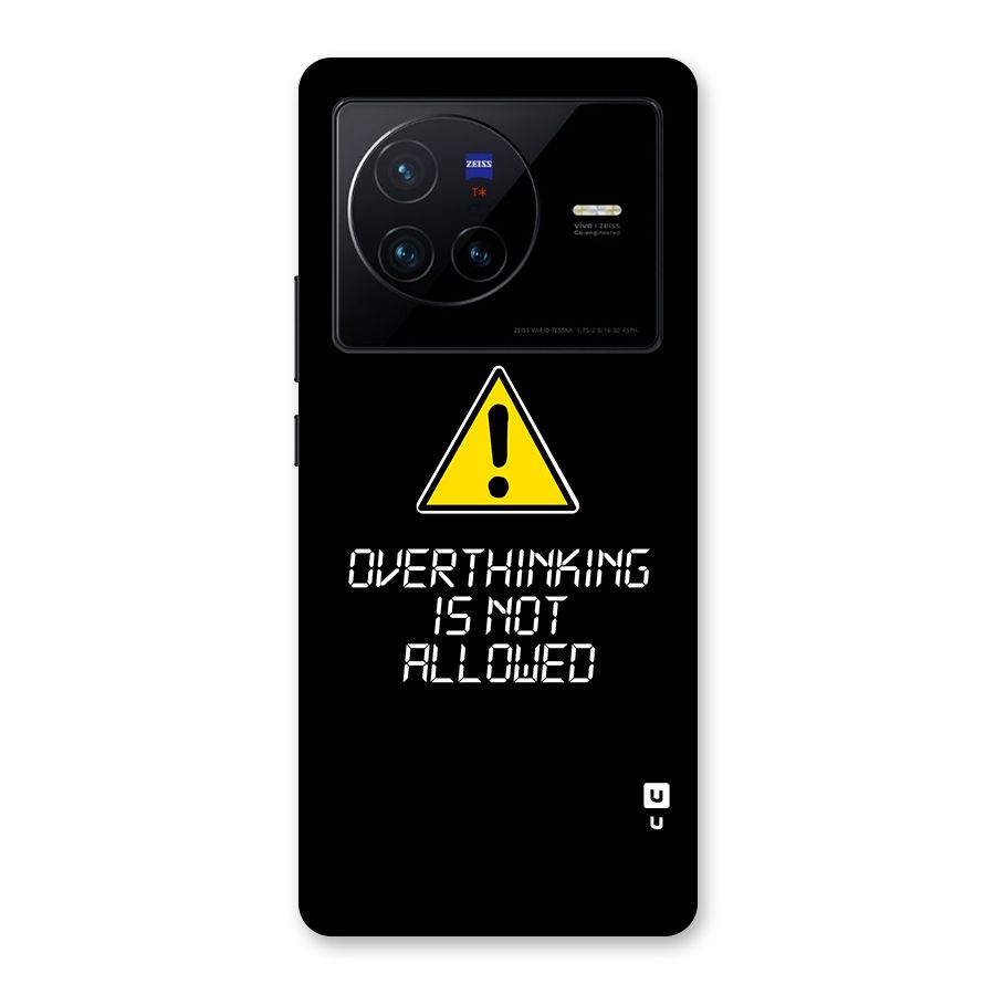 Over Thinking Back Case for Vivo X80