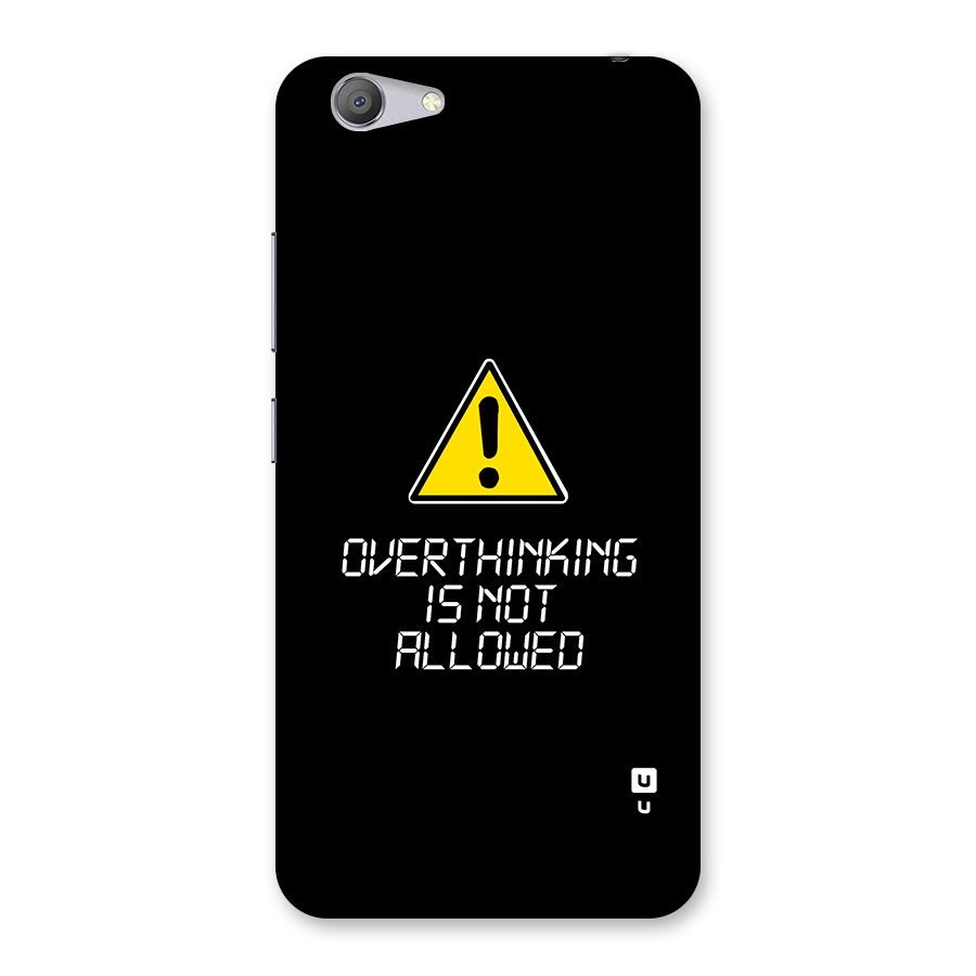 Over Thinking Back Case for Vivo Y53
