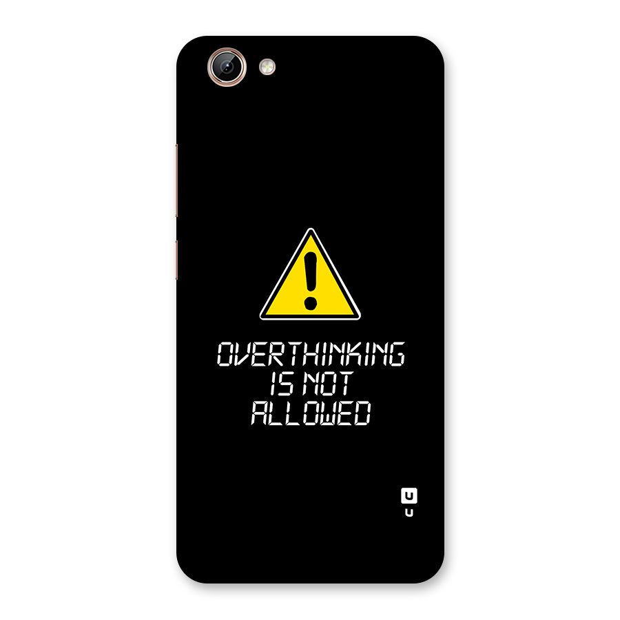 Over Thinking Back Case for Vivo Y71