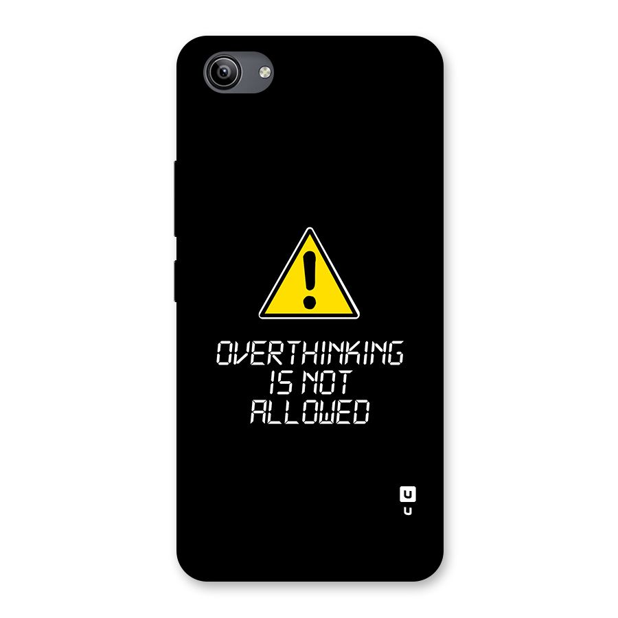 Over Thinking Back Case for Vivo Y81i