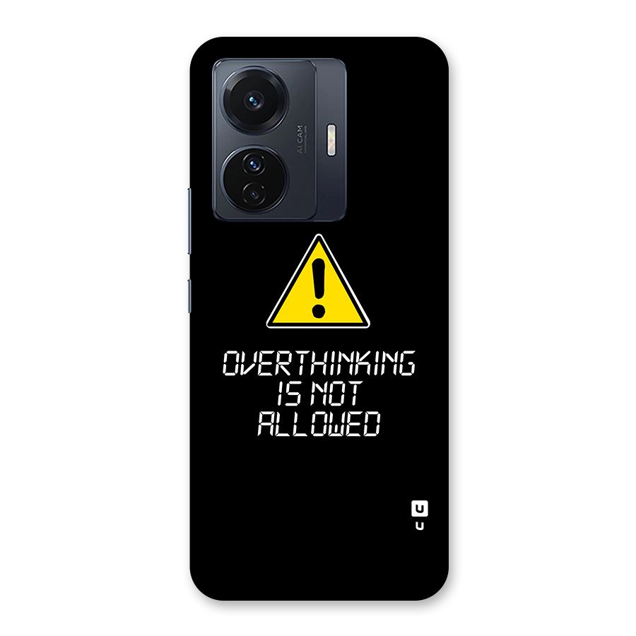 Over Thinking Back Case for Vivo iQOO Z6 Pro