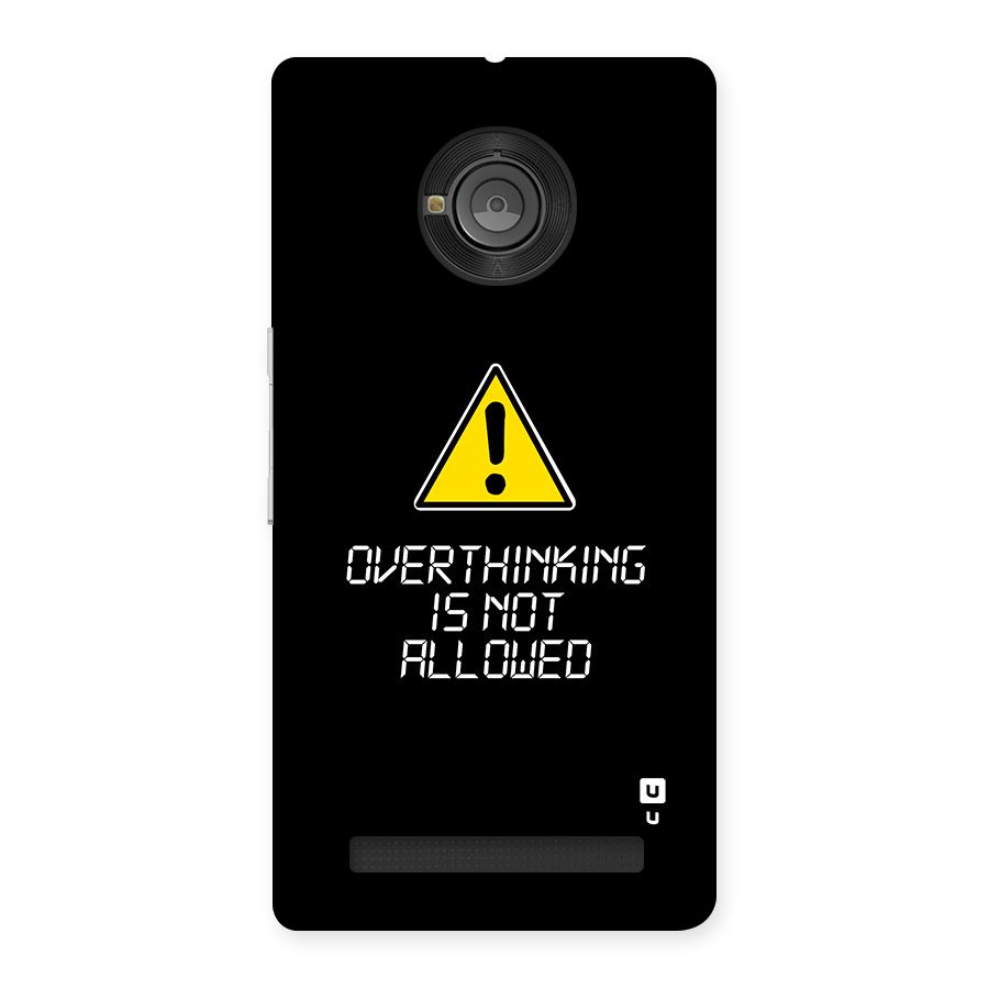 Over Thinking Back Case for Yunique