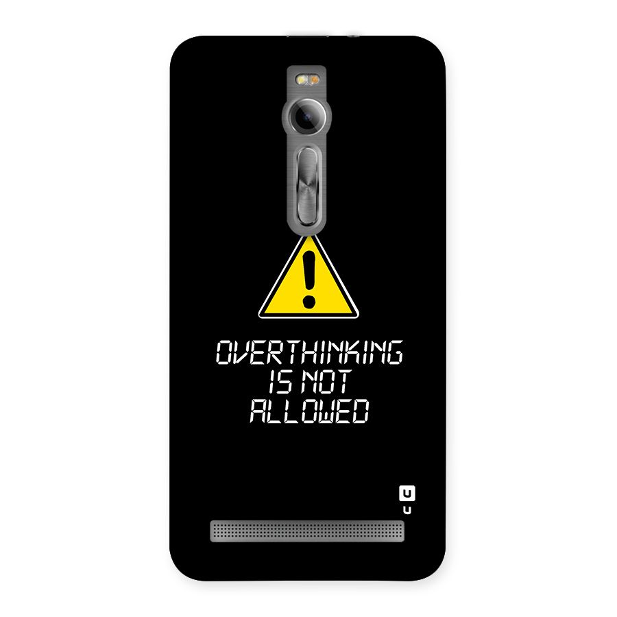 Over Thinking Back Case for Zenfone 2