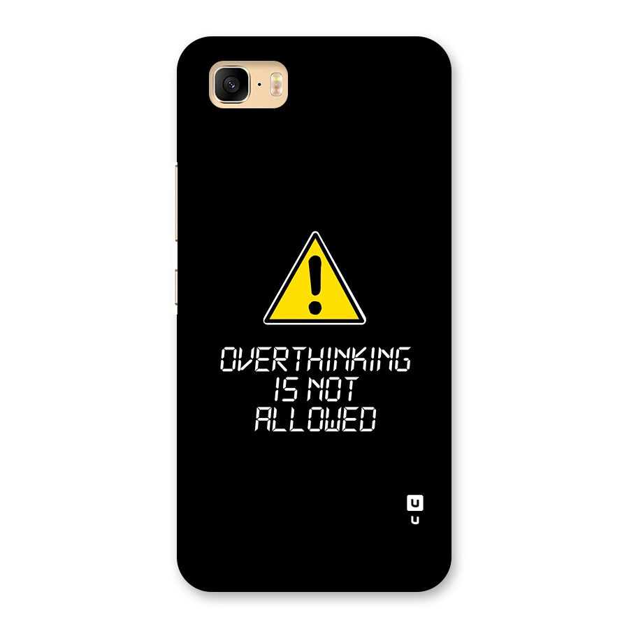 Over Thinking Back Case for Zenfone 3s Max