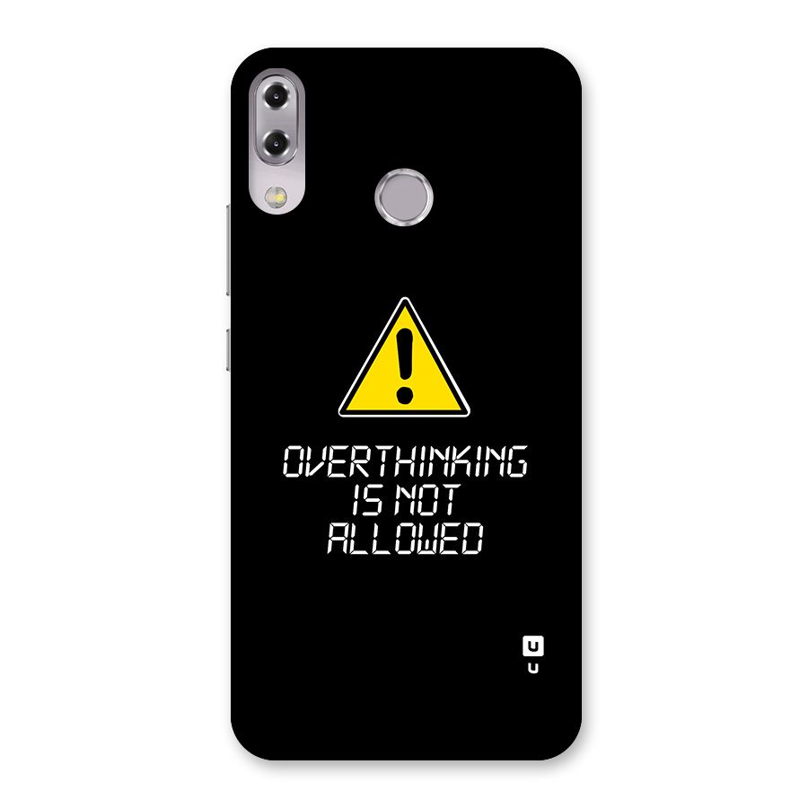 Over Thinking Back Case for Zenfone 5Z