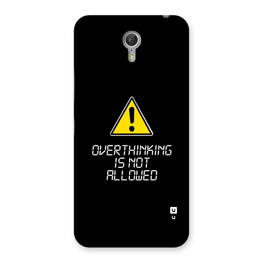 Over Thinking Back Case for Zuk Z1