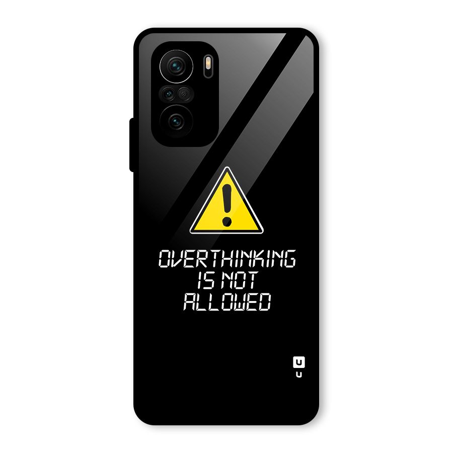 Over Thinking Glass Back Case for Mi 11X Pro