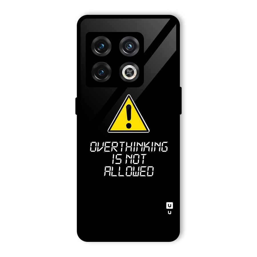 Over Thinking Glass Back Case for OnePlus 10 Pro 5G