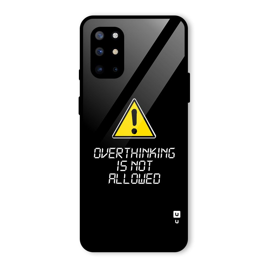 Over Thinking Glass Back Case for OnePlus 8T
