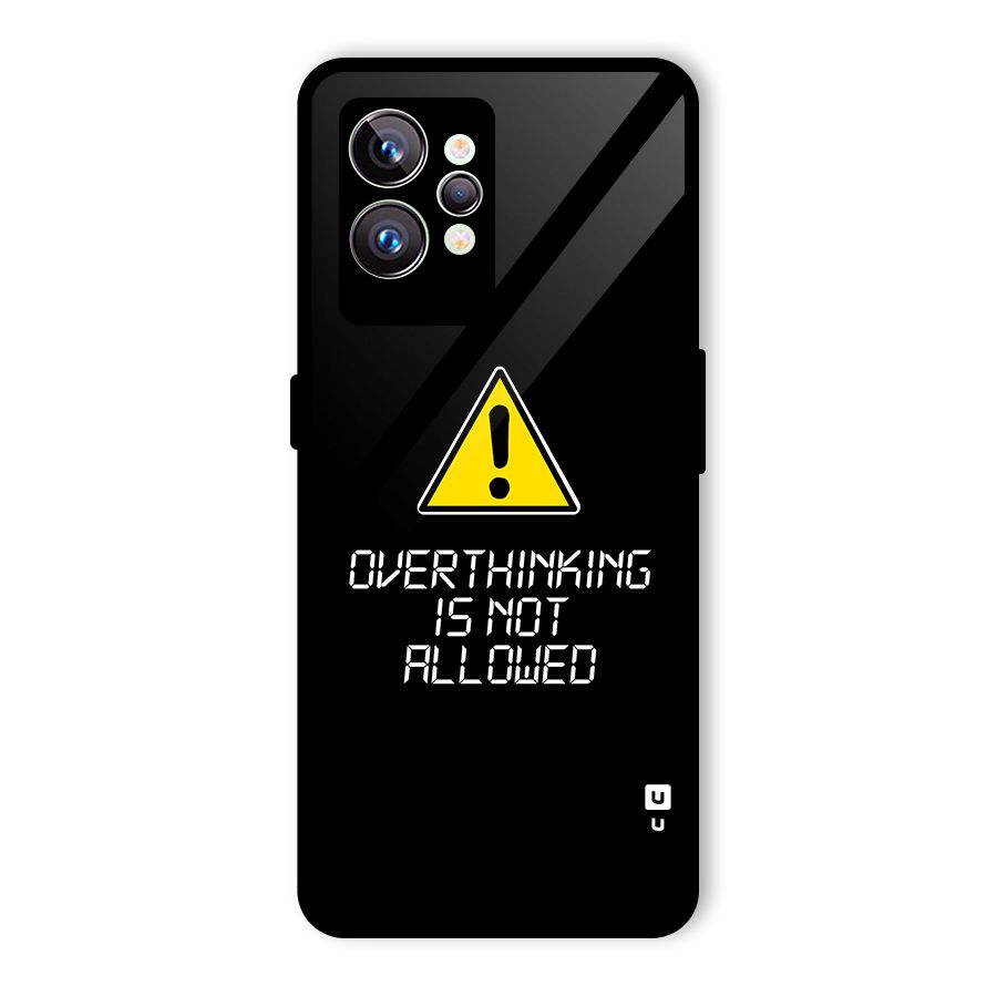 Over Thinking Glass Back Case for Realme GT2 Pro