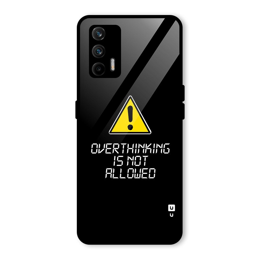 Over Thinking Glass Back Case for Realme GT 5G