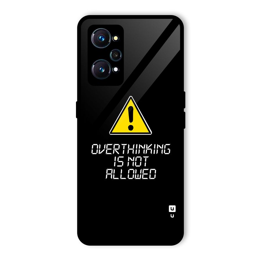 Over Thinking Glass Back Case for Realme GT Neo2