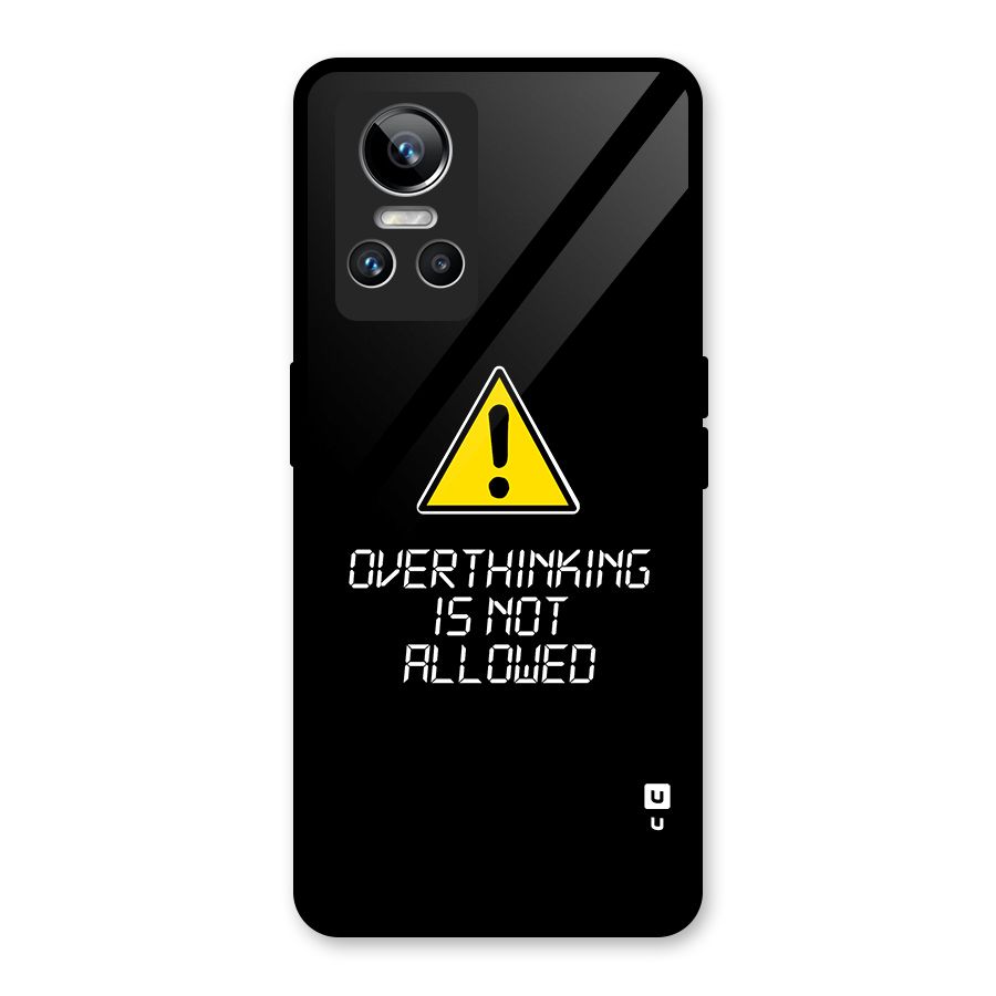 Over Thinking Glass Back Case for Realme GT Neo 3
