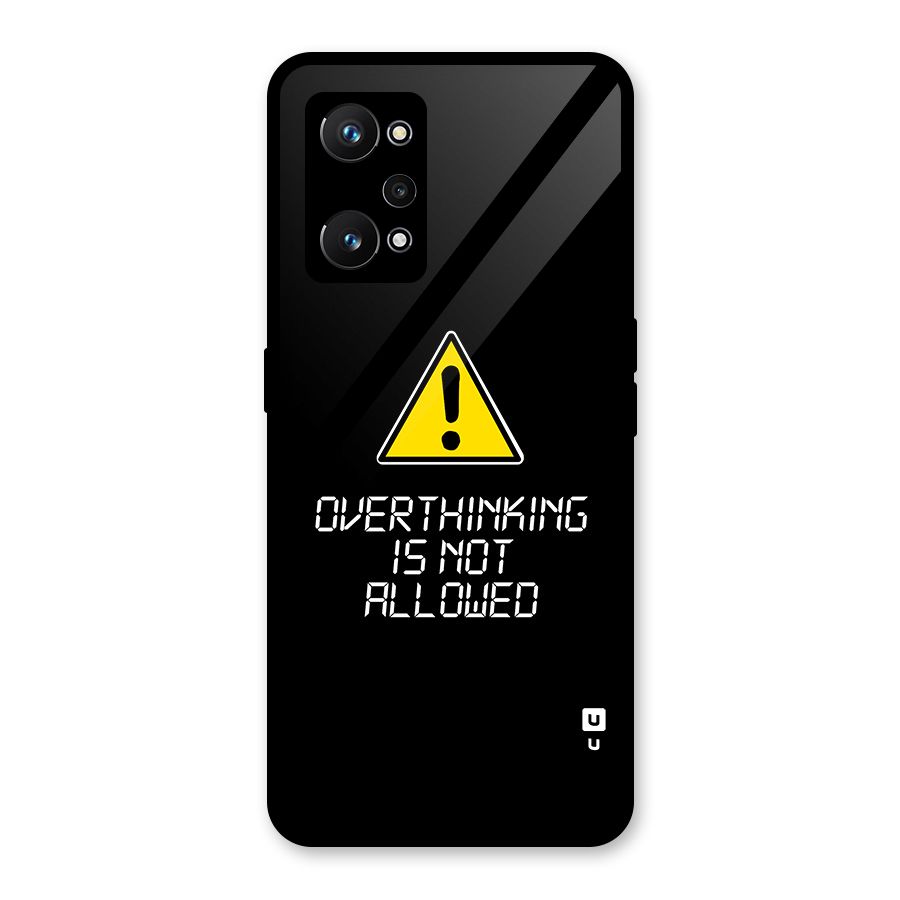 Over Thinking Glass Back Case for Realme GT Neo 3T