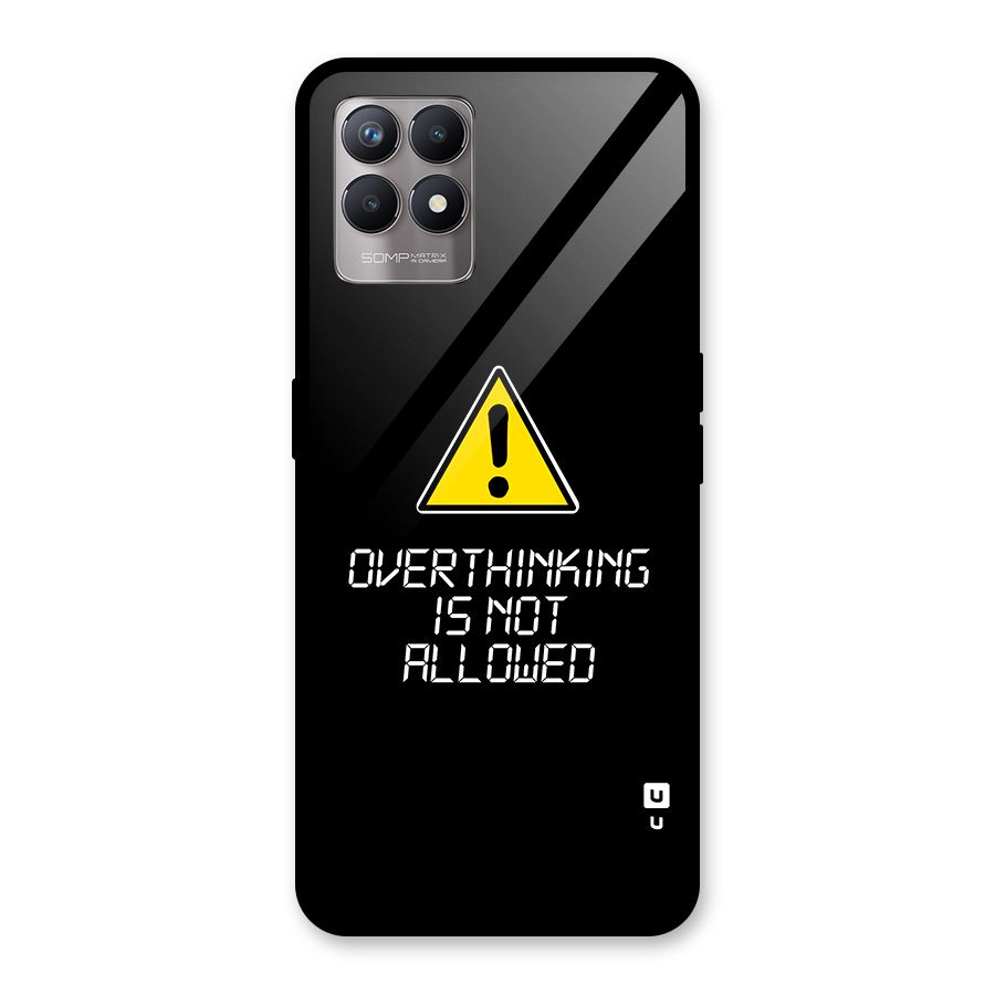Over Thinking Glass Back Case for Realme Narzo 50