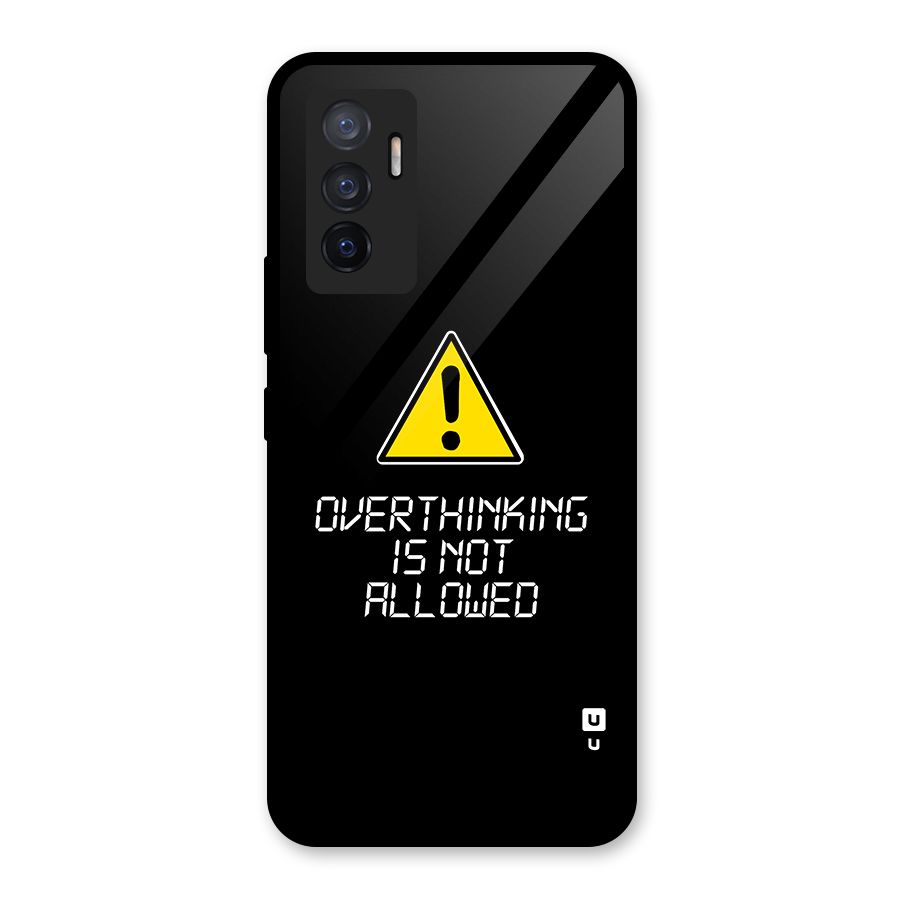 Over Thinking Glass Back Case for Vivo V23e