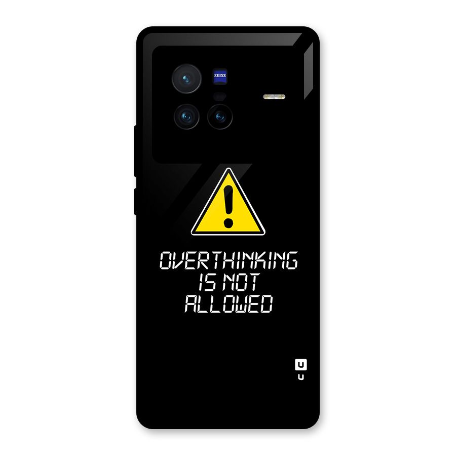 Over Thinking Glass Back Case for Vivo X80