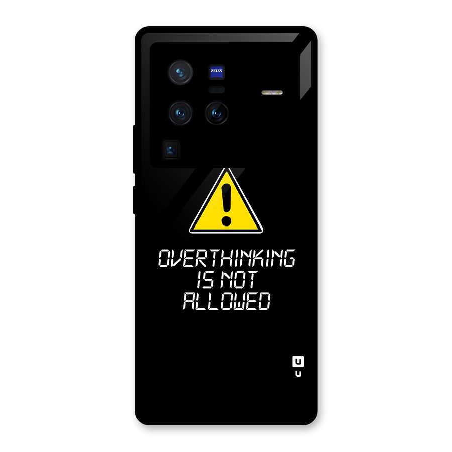Over Thinking Glass Back Case for Vivo X80 Pro