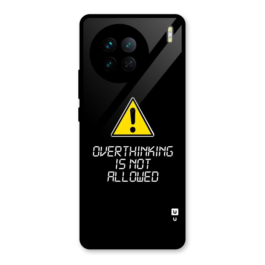 Over Thinking Glass Back Case for Vivo X90