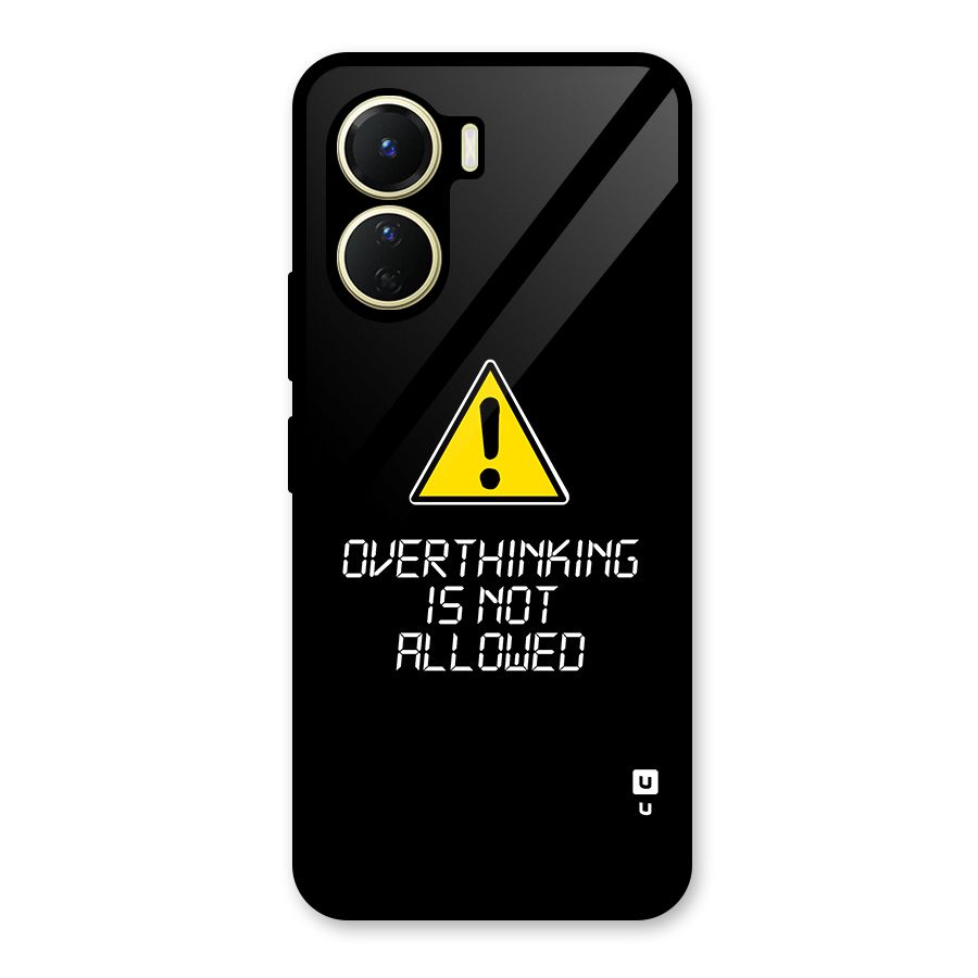 Over Thinking Glass Back Case for Vivo Y56