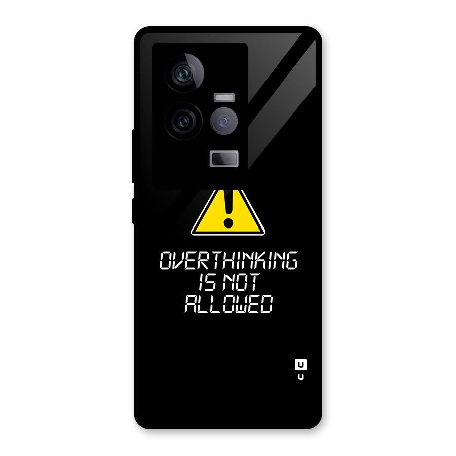 Over Thinking Glass Back Case for Vivo iQOO 11 5G