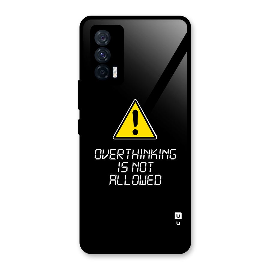 Over Thinking Glass Back Case for Vivo iQOO 7 5G