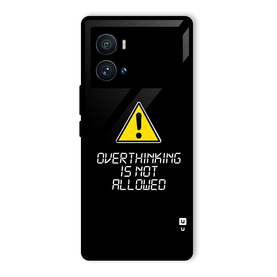 Over Thinking Glass Back Case for Vivo iQOO 9 Pro