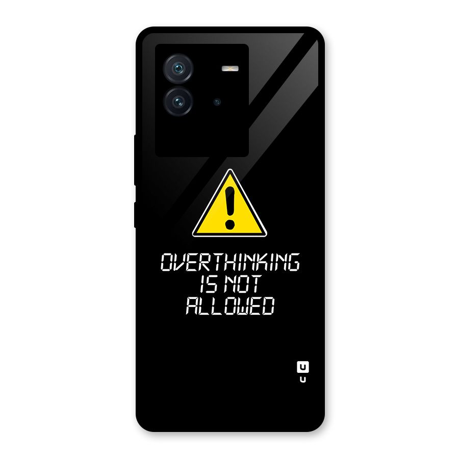 Over Thinking Glass Back Case for Vivo iQOO Neo 6 5G