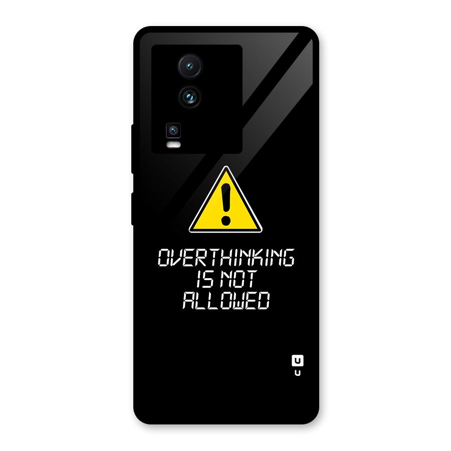 Over Thinking Glass Back Case for Vivo iQOO Neo 7 Pro